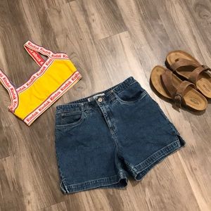 Vintage High waisted mom shorts